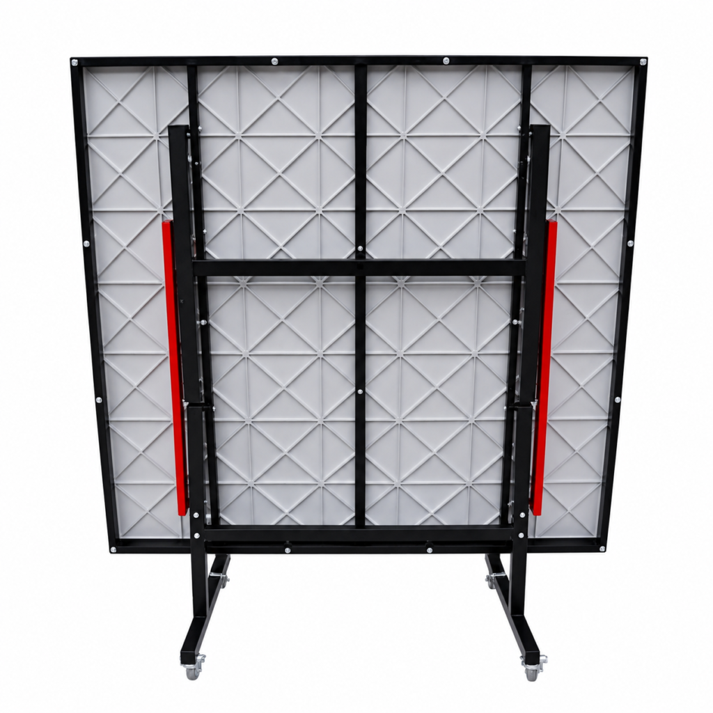outdoor foldable and movable table tennis table