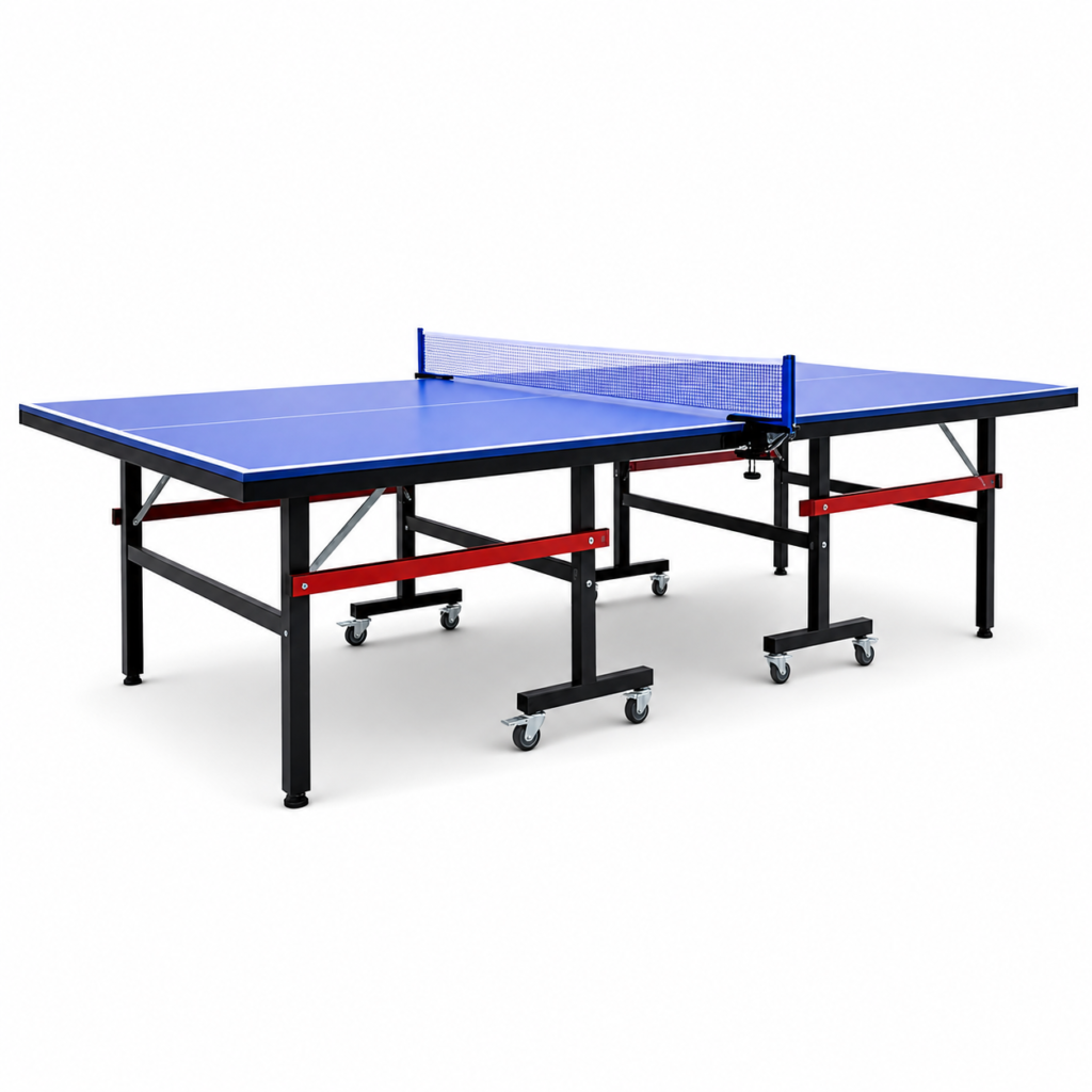 outdoor foldable and movable table tennis table